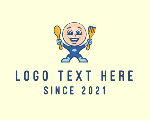 Dining - Food Meal Superhero logo design