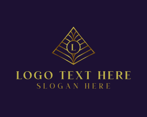 High End - Pyramid Banking Finance logo design