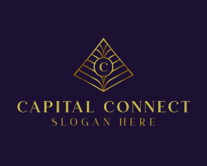 Pyramid Banking Finance logo design