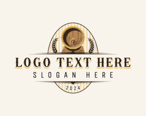 Brewery - Wine Beer Brewery logo design