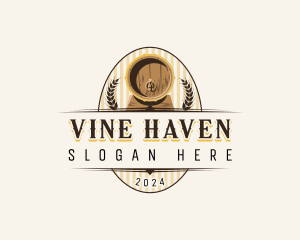 Wine Beer Brewery  logo design