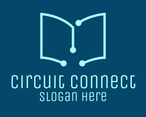 Circuit - Tech Book Circuit logo design