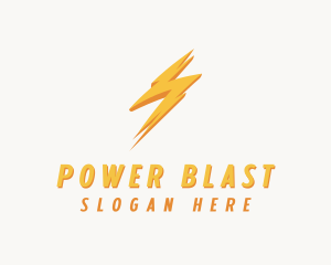 Power Lightning Electrical  logo design