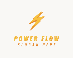 Power Lightning Electrical  logo design