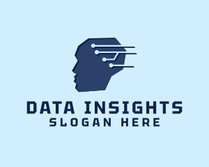 Head Research Data logo design