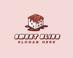 Chocolatier - Chocolate Sweet Dice logo design