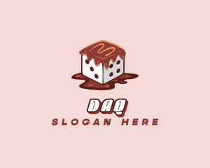 Cube - Chocolate Sweet Dice logo design