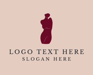 Figure - Woman Body Mannequin logo design