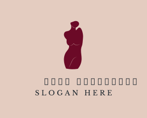 Sexy - Woman Body Mannequin logo design