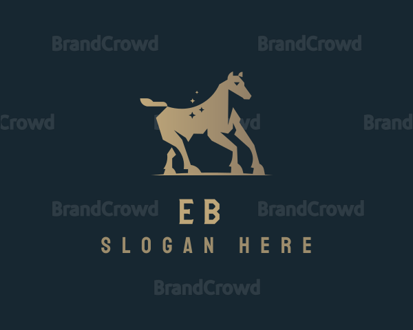 Elegant Luxury Horse Logo