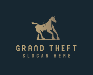 Elegant Luxury Horse Logo