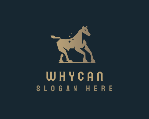 Equestrian - Elegant Luxury Horse logo design
