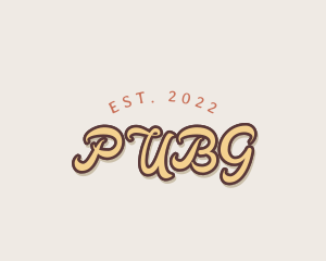 Retro Cursive Style Logo