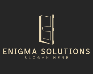 Mystery - Elegant Construction Door logo design