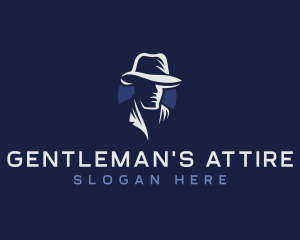 Man Hat Spy logo design