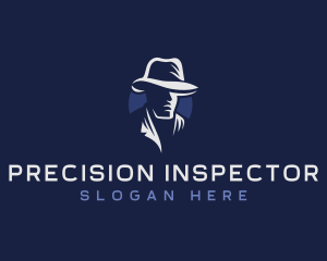 Man Hat Spy logo design