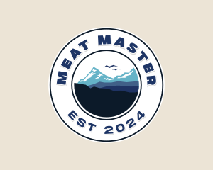 Mountaineer Hiker Summit Logo