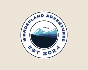 Mountaineer Hiker Summit logo design