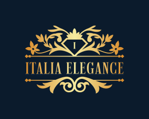 Elegant Floral Boutique logo design