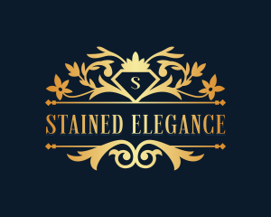 Elegant Floral Boutique logo design