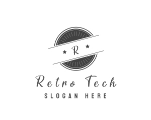 Hipster Retro Studio logo design