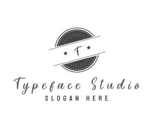 Hipster Retro Studio logo design