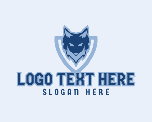 Video Game - Wolf Shield Esports logo design