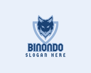 Game Streaming - Wolf Shield Esports logo design