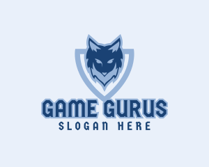 Wolf Shield Esports logo design
