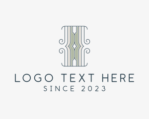 Vintage Premium Letter I Logo