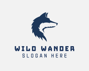 Wild Wolf Canine logo design