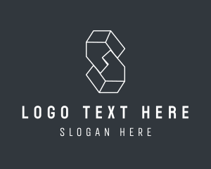 Geometric Letter S Logo