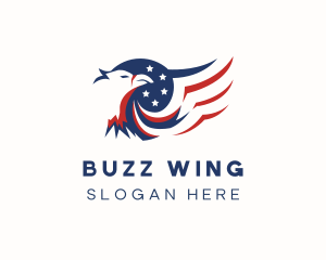 American Eagle Wings logo design