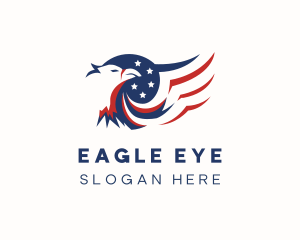 Eagle - American Eagle Wings logo design