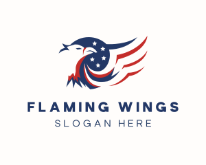 Wings - American Eagle Wings logo design