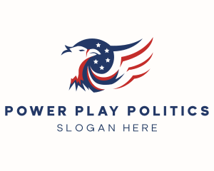 Politics - American Eagle Wings logo design