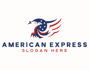 American Eagle Wings logo design