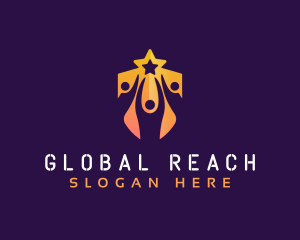 Reach - Successful Team Security logo design