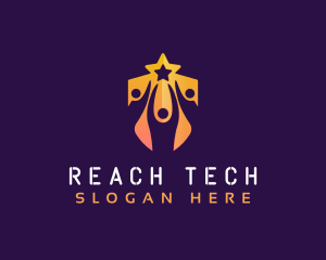 Reach - Successful Team Security logo design