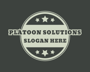 Platoon - Military Law Enforcement logo design