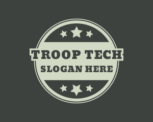 Troop - Military Law Enforcement logo design