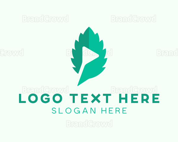 Leaf Media Player Logo