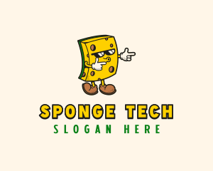 Sponge - Cleaning Sponge Housekeeping logo design