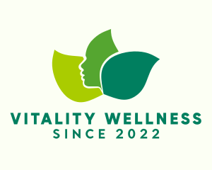 Organic Leaf Wellness Spa logo design