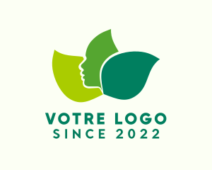 Care - Organic Leaf Wellness Spa logo design