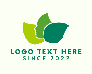 Wellness Center - Organic Leaf Wellness Spa logo design