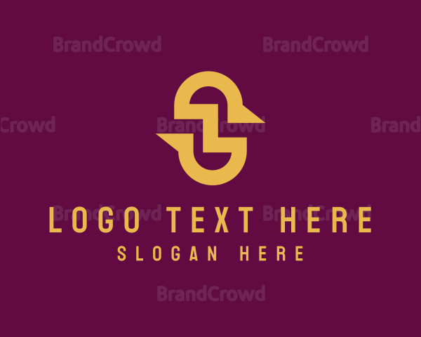 Unique Modern Letter S Logo