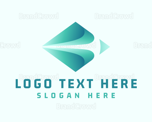 Gradient Logistics Courier Logo