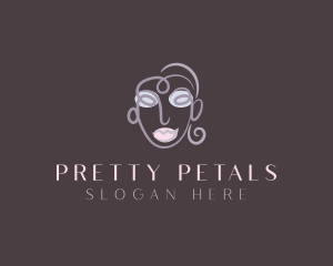 Glamor Beauty Face logo design