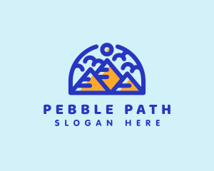 Mountain Peak Travel logo design